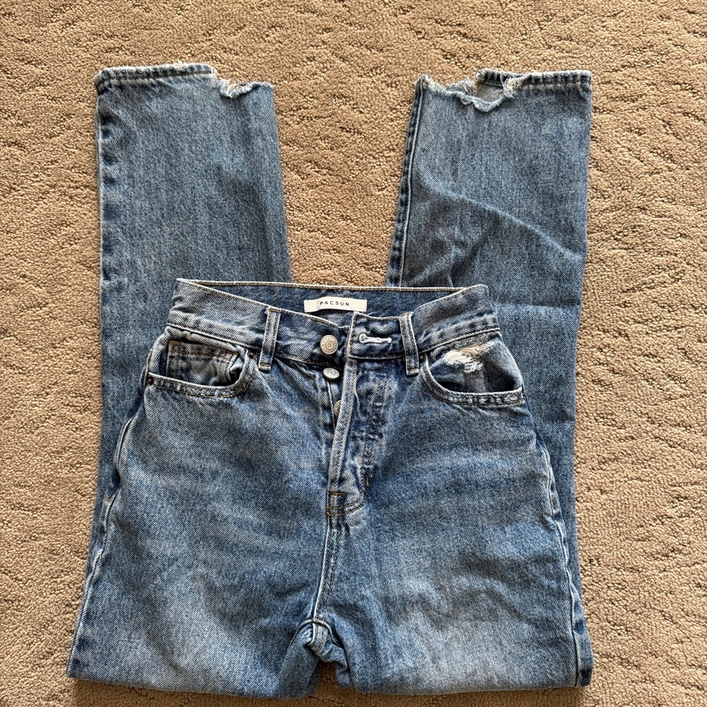 PacSun High Rise Blue Jeans Classic Style